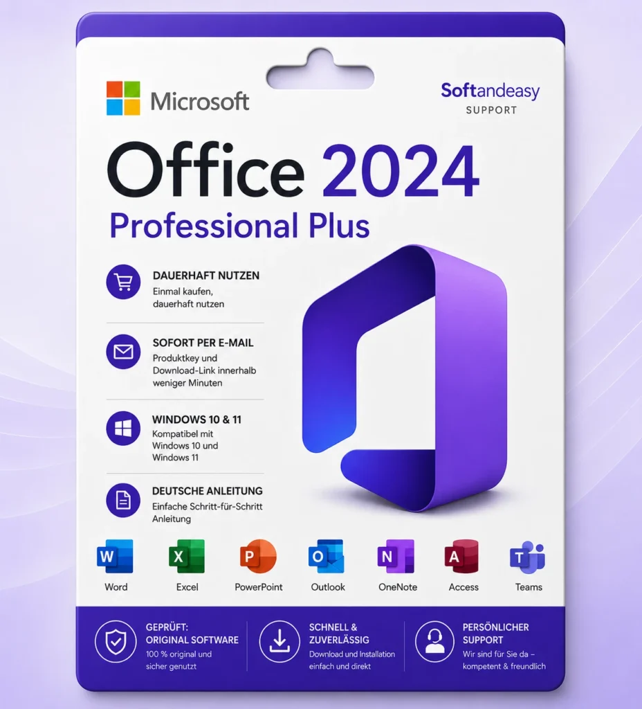 Microsoft Office 2024 Pro Plus KEY - Vollversion - Original